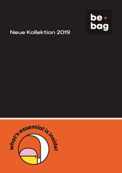 be.bag Katalog 2019 DE mit UVP...