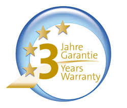 3 Years Warranty