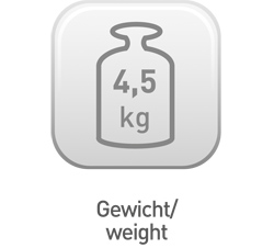 04/13 Gewicht 4,5KG