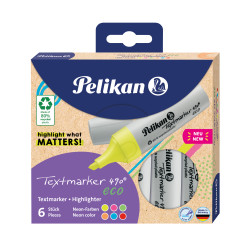 Textmarker 490® eco 6 Farben,...