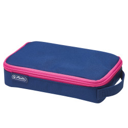 Faulenzer 2 Go navy/pink