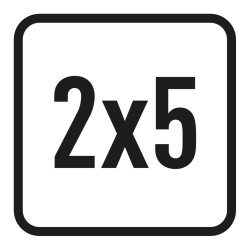 2 x 5 Stück, Icon