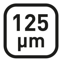 125 µm Materialstärke, Icon