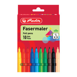 Fasermaler 10 Farben, Hängesch...