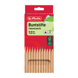 Buntstifte natur 12 Stück, Hän...