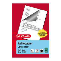 Kohlepapier A4 25 Blatt, Falts...