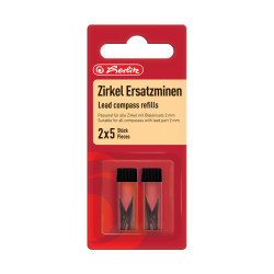 Zirkel-Ersatzminen 2 Boxen à 5...