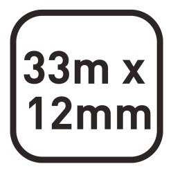 33 m x 12 mm, Icon