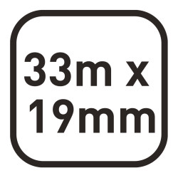 33 m x 19 mm, Icon