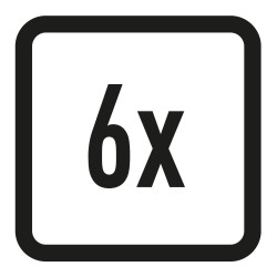 6 x, Icon