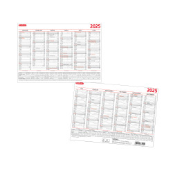 Tafelkalender 2025 6 Monate/S...