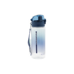 Trinkflasche blau, mit Hangtag