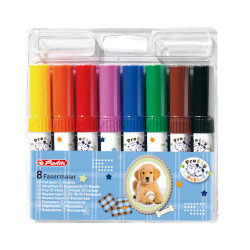 Fasermaler Pretty Pets 8 Farbe...