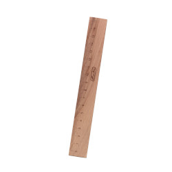Lineal 17cm Holz, Klarsichtpac...