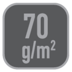 my.book flex 70g/m², grau Icon