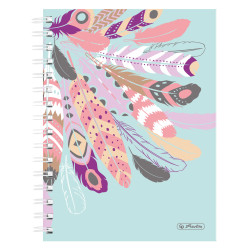 Spiralboutoquebuch Feathers