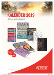 Kalender 2019 Verkaufsunterlag...