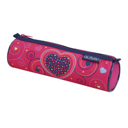 Faulenzer rund Pink Hearts