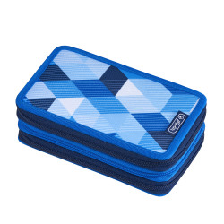 Triple Decker Blue Cubes