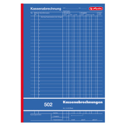 Kassenabrechnungsbuch A4 502