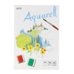 Aquarellblock A4 20 Blatt