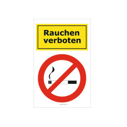 Etiketten Rauchen verboten