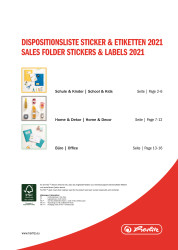 Sticker & Etiketten Dispoliste...