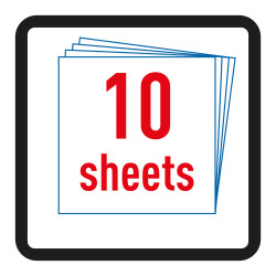 Mal-/Zeichenblock 10 sheets, I...