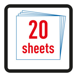 Mal-/Zeichenblock 20 sheets, I...
