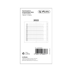 Taschenplaner Ersatzeinlage 20...