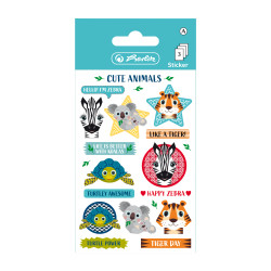 Sticker Cute Animals, cellopha...