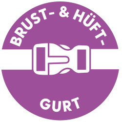 Brust-& Hüftgurt, Schulranzen...