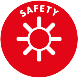 SAFETY, Schulranzen Icon EN