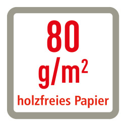 Schulheft x.book 80 g/m² holzf...