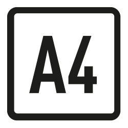 Hefthülle A4, Icon