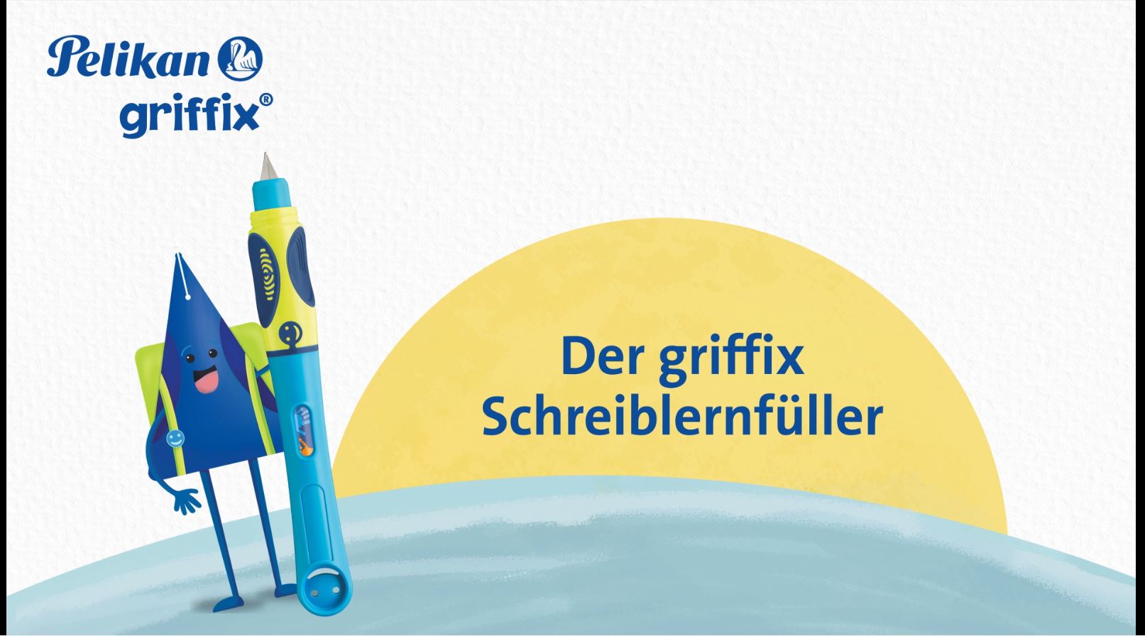 Produktdetail Pelikan griffix® Füller für Rechtshänder, Bluesea