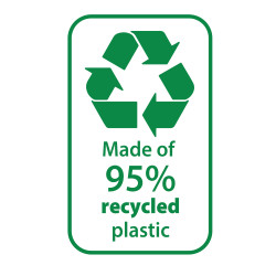Icon - Made of 95 % recycled p...