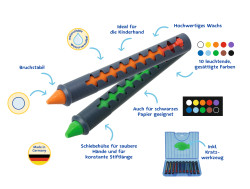 Wachsmalstifte 655/10 mit Schi...