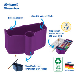 Wasserbox 735 WBV Violett mit...