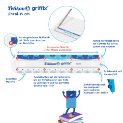 Lineal griffix 15cm LG15 1/ mi...