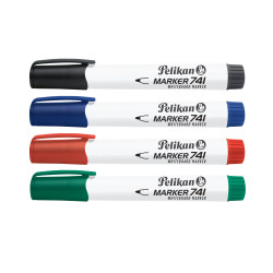 Whiteboard Marker 741, 4 Farbe...