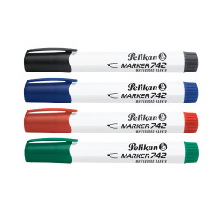 Whiteboard Marker 742, 4 Farbe...