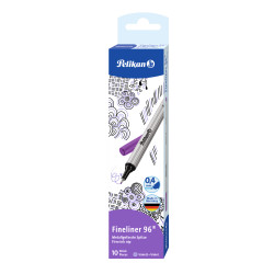 Fineliner 96 Violett, 10 Stück...