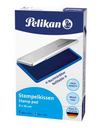 Stempelkissen 1 Blau Metall, 9...