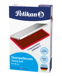 Stempelkissen 1 Rot Metall, 9x...