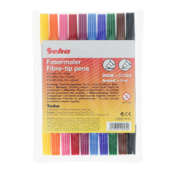 Fiber pen 208/10 thick + thin,...