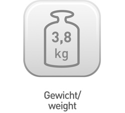 04/13 Gewicht 3,8KG