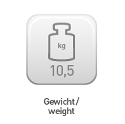 05/15 M10CD Gewicht