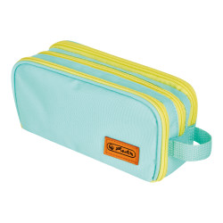 Double pencil pouch Neon mint/...