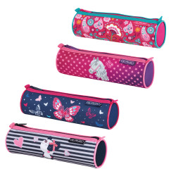 Pencil pouch round, 4 motifs G...